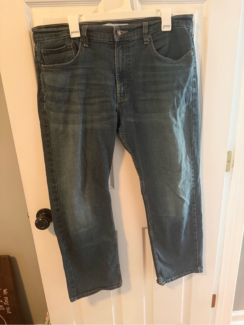 Men’s 36x30 Denim Blue Jeans Signature Levi Strauss